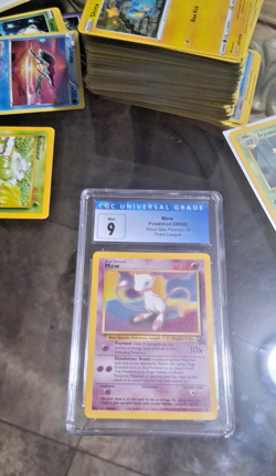 🔥TCG 2000 Pokemon Mew 08/53 Wotc Promo Regular graded 9 Pokemon League - Image 1
