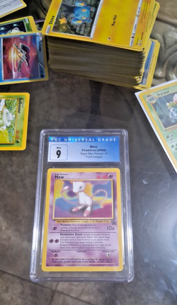 🔥TCG 2000 Pokemon Mew 08/53 Wotc Promo Regular graded 9 Pokemon League - Image 3