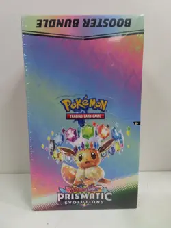 2025 Pokemon Prismatic Evolutions Factory Sealed Booster Bundle Display Box (a) - Image 1