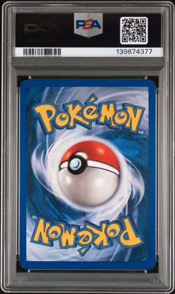 2002 POKEMON EXPEDITION #47 FERALIGATR-REVERSE FOIL PSA 8 - Image 2