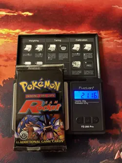 Pokemon Team Rocket 1st Edition-Factory Sealed-WOTC- Vintage- HEAVYU 21.16g - Image 1