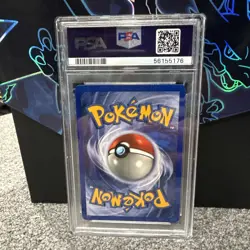 Pokemon TCG Ninetales Base Set 12/102 Unlimited Holo Rare PSA 9 Mint - Image 2
