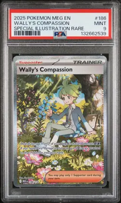 2025 POKEMON MEGA EVOLUTION SPECIAL ILLUSTRATION RARE WALLY'S COMPASSION PSA 9 - Image 1