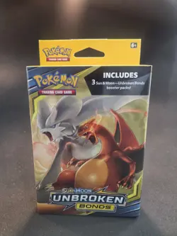 Pokemon Sun & Moon Unbroken Bonds 3-Pack Hanger Box Brand New Factory Sealed TCG - Image 3