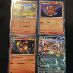 Pokemon Promo’s & Holo’s, Charmander, Chameleon & Charizard, NM/M, No Scratches! - Image 1