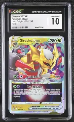 Giratina VSTAR *CGC 10* Holo *Lost Origin* #131 *2022* Pokemon - Image 1