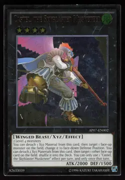 Castel, the Skyblaster Musketeer AP07-EN002 Ultimate Rare Yu-Gi-Oh - Image 1