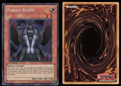 Fabled Raven DREV-EN091 Secret Rare Duelist Revolution 1st Edition Yu-Gi-Oh - Image 3