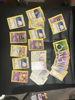 Pokemon TCG E-series Card Lot Expedition 28 Cards (LP-HP) Alakazam Gastly Abra - Image 2