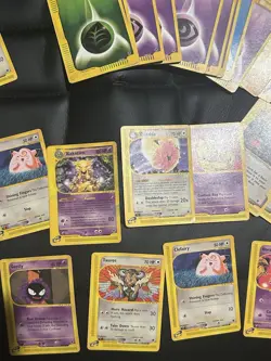 Pokemon TCG E-series Card Lot Expedition 28 Cards (LP-HP) Alakazam Gastly Abra - Image 4