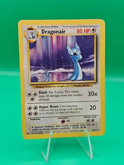Dragonair - 18/102 - Pokemon Base Set Unlimited Rare Card WOTC MP - Image 1