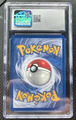 CGC 9 Team Rocket's Meowth # 18 Black Star Promo 2000 Pokemon Card Graded Mint - Image 4