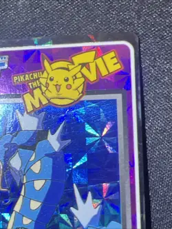 Pokemon Meiji Get Card prism Holo Pikachu the MOVIE Gyarados US Seller LP - Image 2