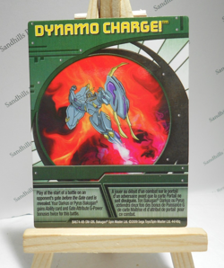 Bakugan Card - Dynamo Charge - Green Ability Card - BA674 - 44/48q- 2009 - Image 1