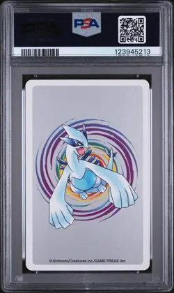 2000 POKEMON SILVER VERSION PLAYING CARDS JOKER #025B PIKACHU PSA 9 - Image 2
