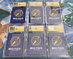 CGC Pristine 10 One Piece Mcdonalds 2025 Promo Card Game Complete Set Japanese - Image 2