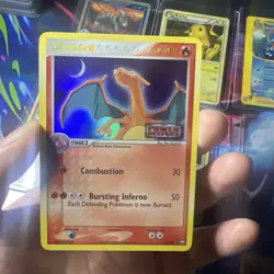 Pokemon 9 Card Lot- Charizard, Rayquaza, Ho-Oh, Gengar, Lugia, Entry, Blastoise - Image 4