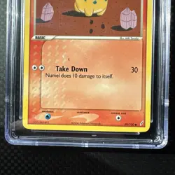 (POP 11) CGC 10 PRISTINE Pokemon EX Crystal Guardians Numel 59/100 Card - Image 2