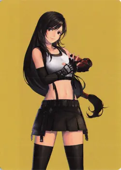 Tifa, Martial Artist Art Card, #52, ASFIN, Reg, Art Series - Image 1