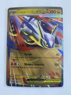 M Mega Latias ex 100 - Ultra Rare Holo Full Art - Pokemon Card - NM - 1¢ start! - Image 1
