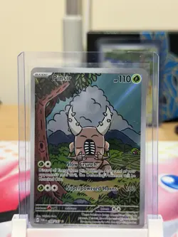Pokemon TCG Pinsir Twilight Masquerade Holo Card 168/167 Illustration Rare Nm - Image 1