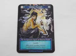 Winter Nymph Exceptional Foil Sorcery Gothic TCG Trading Card - Image 2
