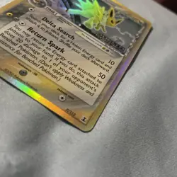 Jolteon Holo Pokemon TCG Card EX Delta Species 7/113 Stamped LP-NM - Image 3