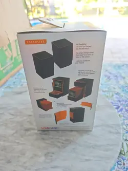 GAMEGENIC WATCHTOWER 100+ XL CONVERTIBLE DECK BOX BLACK HOLDS 100 CARDS NEW - Image 4