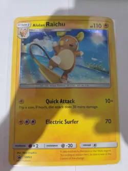 Alolan Raichu SM65 Jumbo Cards Holo - Image 1