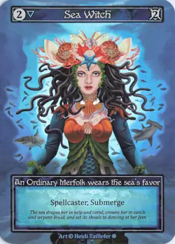 Sea Witch (Foil), Sorcery: Gothic, Foil, Minion, Ordinary - Image 1