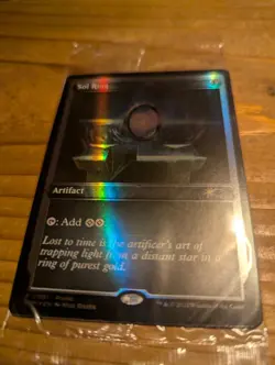 MTG Sol Ring Foil MTG BAB Promo New still in plastic. - Image 3