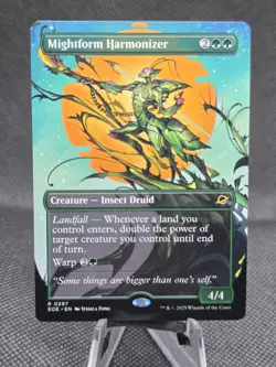 MTG - Mightform Harmonizer (Borderless) - Edge Of Eternities - Image 1