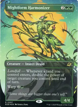 2025 Magic the Gathering Mightform Harmonizer Creature Insect Droid Near Mint - Image 1