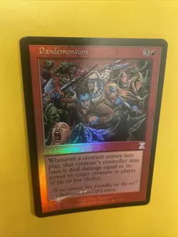 MTG - Pandemonium - FOIL - Time Spiral TimeShifted - NM/MT - Brandy New! - Image 1