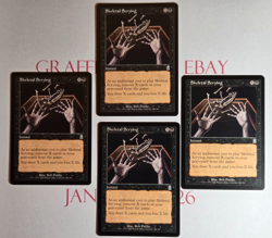 4x Skeletal Scrying - Odyssey - LP Playset - MTG Magic The Gathering - Image 1
