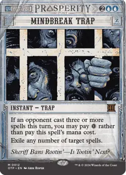 Mindbreak Trap Outlaws of Thunder Junction: Breaking News Regular - Image 1