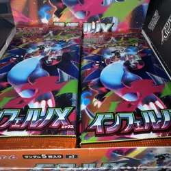 Inferno X Pokemon Mega Booster Packs 1 Pack - Image 1