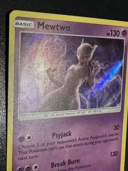 Mewtwo 12/18 Pokemon Detective Pikachu Holo Rare Indent - Image 2
