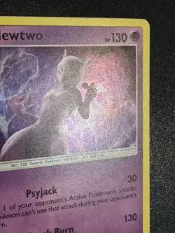 Mewtwo 12/18 Pokemon Detective Pikachu Holo Rare Indent - Image 3