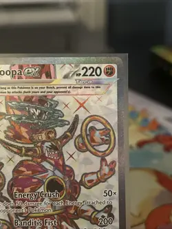 Pokemon TCG Hoopa EX Full Art Ultra Rare Holo Card 226/182 Paradox Rift - Image 4