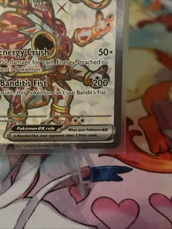 Pokemon TCG Hoopa EX Full Art Ultra Rare Holo Card 226/182 Paradox Rift - Image 5