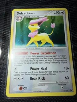 Delcatty 4/127 Platinum Holo Vintage Pokemon TCG NEAR MINT NM - Image 1