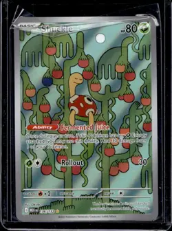 2025 Pokemon Mega Evolution Shuckle Illustration Rare #136/132 - Image 1