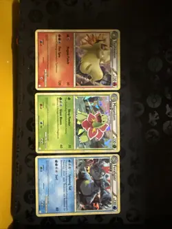 Pokemon TCG Typhlosion Meganium Feraligatr Cracked Ice Holo HeartGold SoulSilver - Image 1