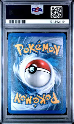 2005 POKEMON EX UNSEEN FORCES #51 CHIKORITA-REVERSE FOIL PSA 9 - Image 2
