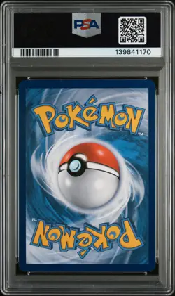 2016 POKEMON XY FATES COLLIDE #78 LUGIA-REVERSE FOIL PSA 8 - Image 2