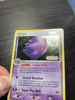 Gengar 5/92 Legend Maker Reverse Holo Stamped Ultra Rare Pokemon LP+ - Image 4