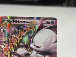 ULTRA RARE Mega M Mewtwo EX 64/162 XY Breakthrough Pokemon TCG Holo Foil - LP - Image 3