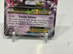 ULTRA RARE Mega M Mewtwo EX 64/162 XY Breakthrough Pokemon TCG Holo Foil - LP - Image 4