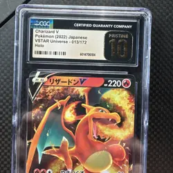 Pokemon TCG CGC Pristine 10 Charizard V 013/172 VSTAR Universe - Image 3